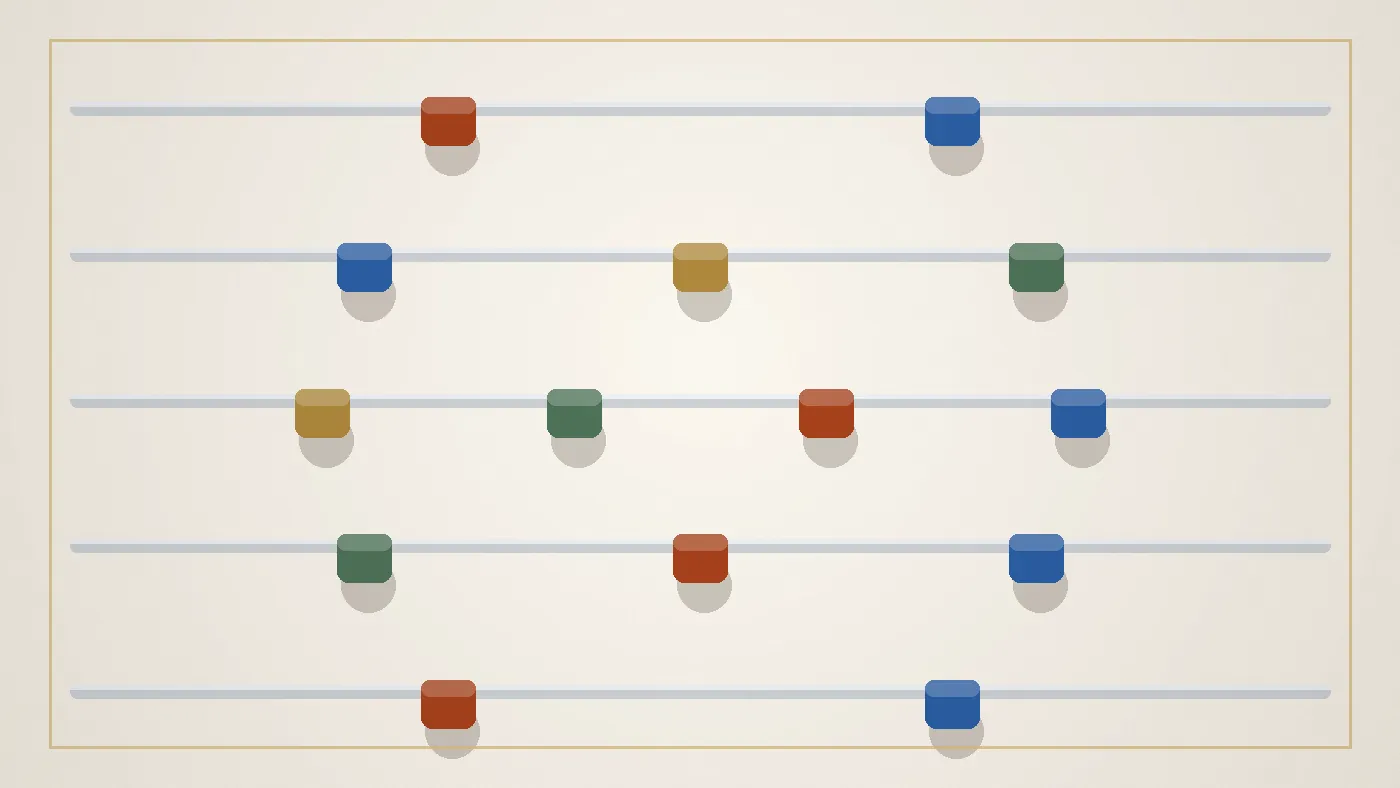 Comparaison graphique des structures de caisson d un baby-foot